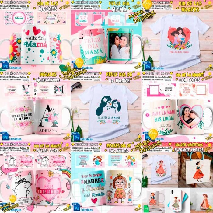 Diseños Día de la Madre - MEGA PACK - Image 4