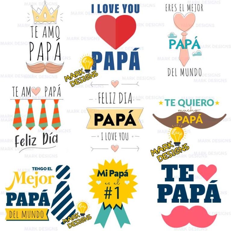 Padre Vector Vectores dia del Padre - Mark Designs
