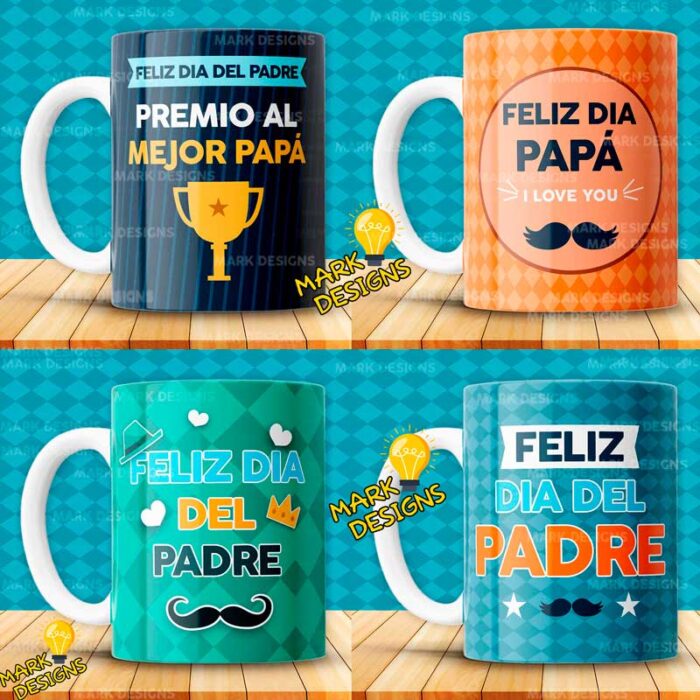 Diseños de Tazas Día del Padre - Image 3
