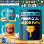 Diseños Tazas Día del Padre