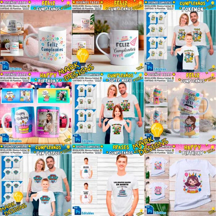 Diseños de Cumpleaños