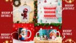 Plantillas de Navidad para Tazas 🎅+ Regalos - MEGA PACK ❄️🎄 - Image 9