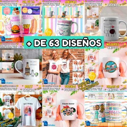 Diseños día de la Amistad