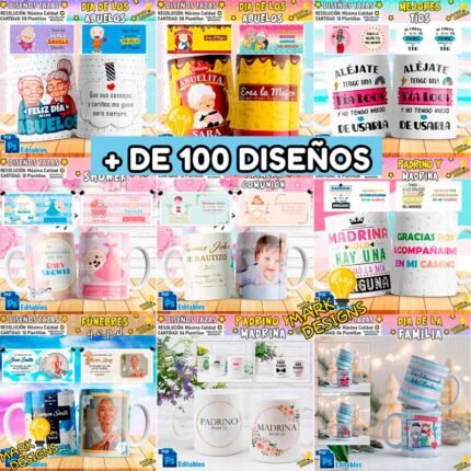 Diseños Madrina Abuelos Baby shower