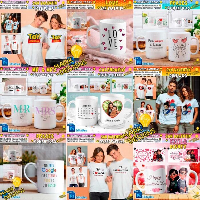 Diseños de San Valentín - MEGA PACK - Image 4