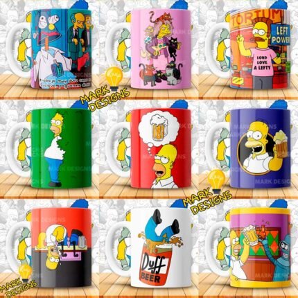 Plantillas Simpsons para Tazas