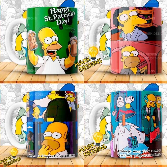 Plantillas Simpsons para Tazas - Image 3