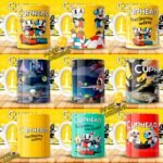 Plantillas de Cuphead para Tazas