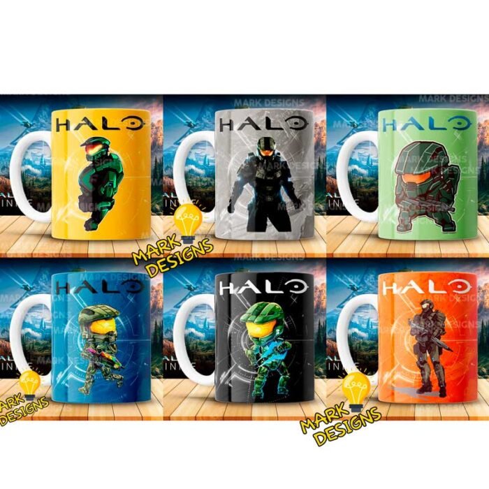 Plantillas de Halo para Tazas - Image 3