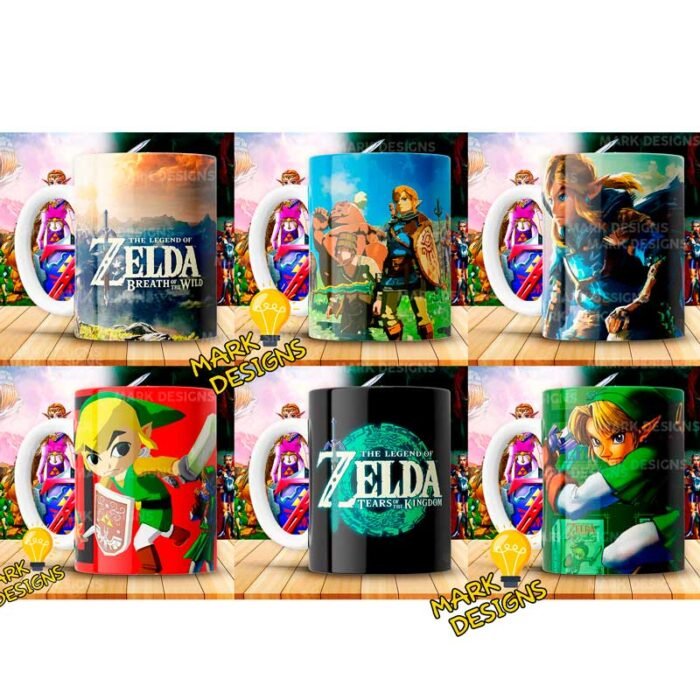 Plantillas de Zelda para Tazas - Image 3