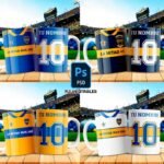 Plantillas Boca Juniors para Tazas + Regalos