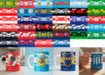 Plantillas Fútbol Argentino para Tazas ⭐⭐⭐+ Regalos - MEGA PACK 🇦🇷 - Image 11