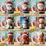 Amigurumi navideños para tazas 🍵🎄 - Image 2