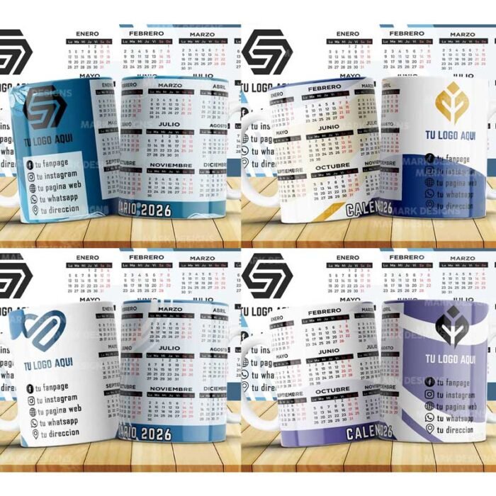 Calendario Empresarial 2026 para tazas 💼🍵 - Image 3