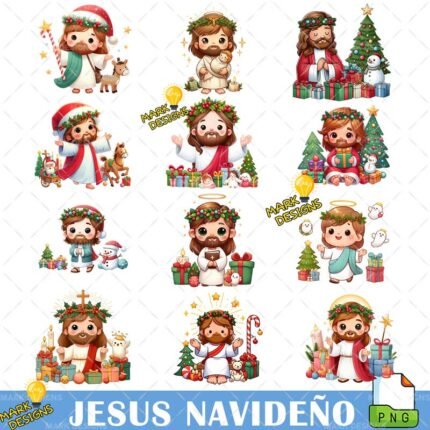 Imágenes Jesús Navideño en Png