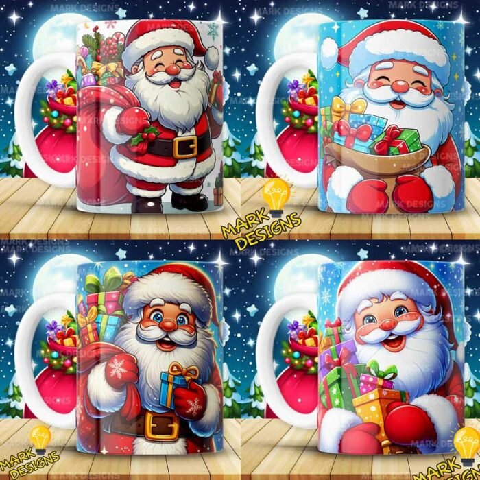 Santa Claus diseños para Tazas 🍵🎅 - Image 3