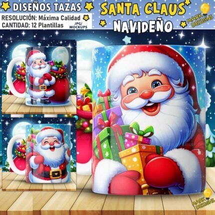 Santa Claus diseños para Tazas