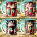 Plantillas Starbucks Navidad para Tazas 🧋🎅 - Image 3