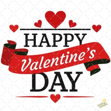 Happy Valentines Day PNG ai