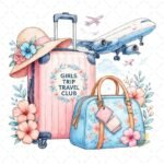 Girls Travel Club PNG