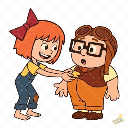 Up romántico san Valentín PNG ai