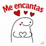 Flork me Encantas PNG ai