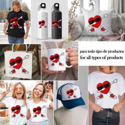 Corazón San Valentín PNG ai