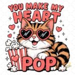 You Make my Heart pop PNG