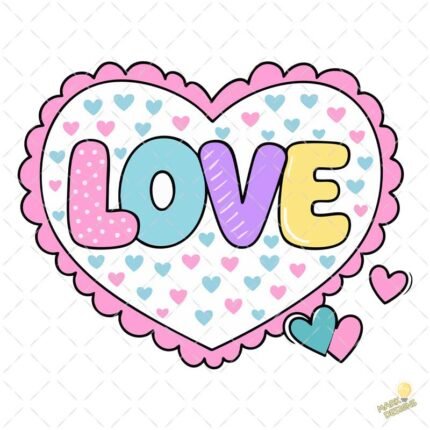 Love Valentines day PNG ai