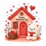 Oso San Valentín PNG