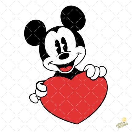 Mickey mouse San Valentín PNG ai