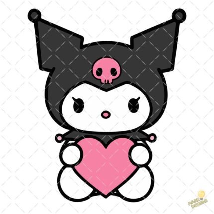 San Valentín Kuromi PNG ai