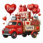 Truck Love PNG