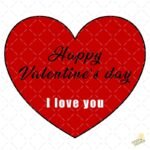 Happy Valentines Day PNG ai