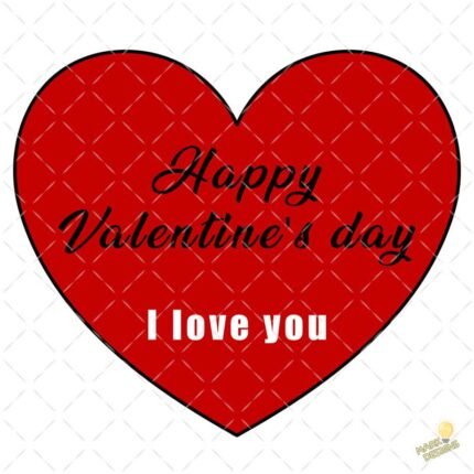 Happy Valentines Day PNG ai