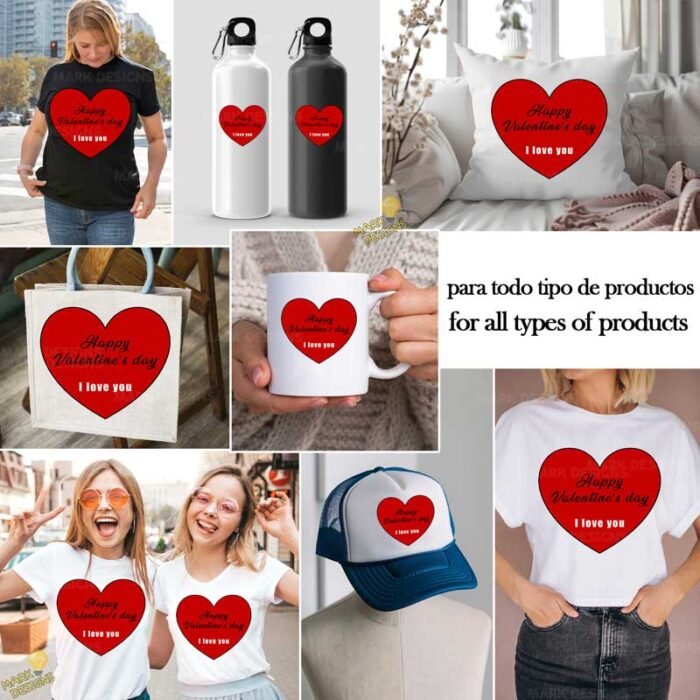 Happy Valentines Day PNG ai