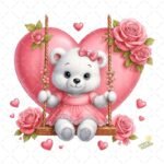 Oso San Valentín PNG