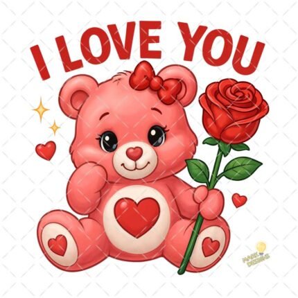 Bear I love you PNG