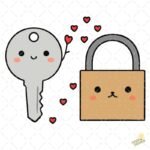 Llave de mi corazón PNG ai