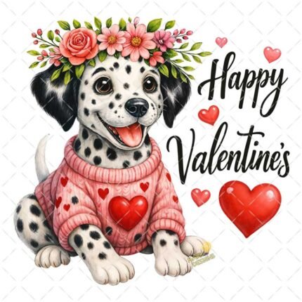 Happy Valentine's Day puppy