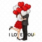 Pareja I love you PNG