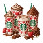 Starbucks Café San Valentín PNG