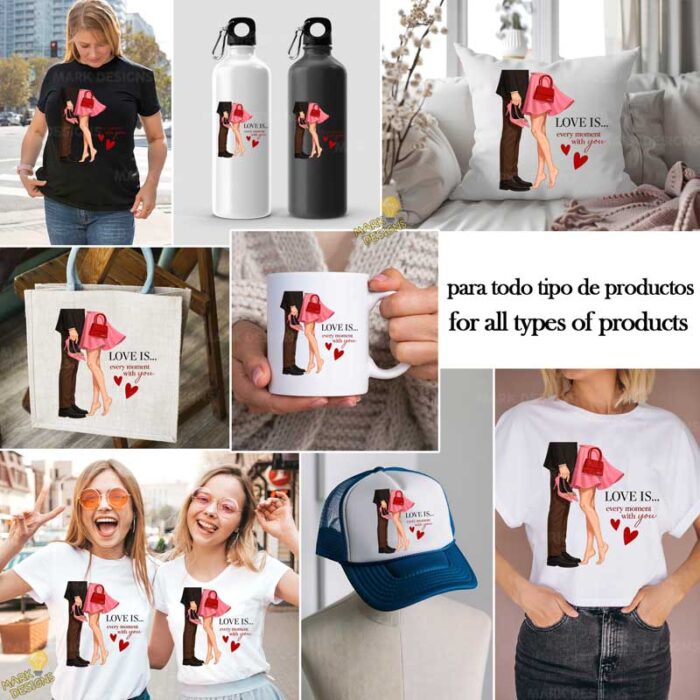 Pareja Enamorados San Valentín PNG