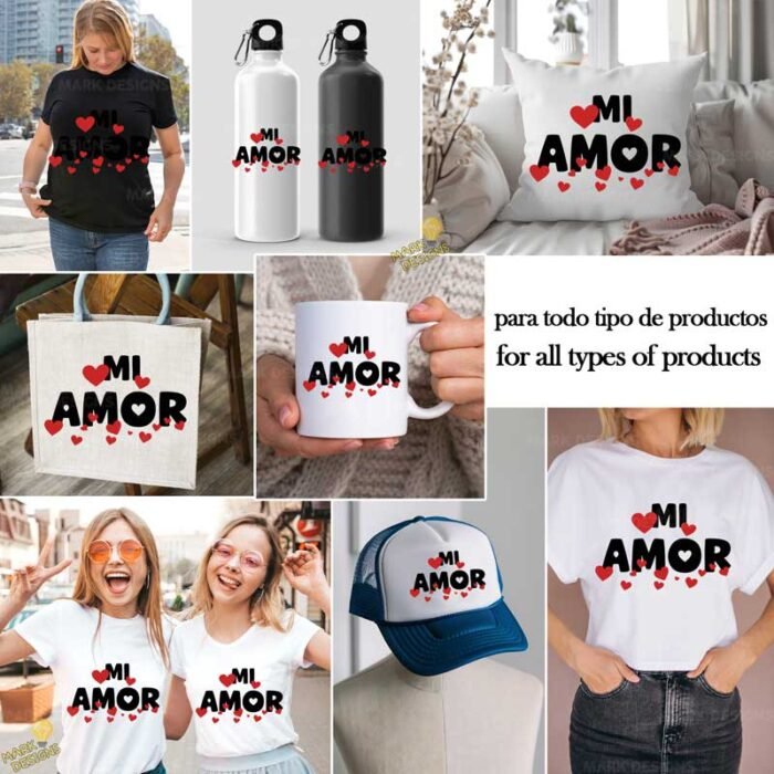 Frase mi amor PNG ai