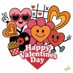 Happy Valentines Day PNG ai