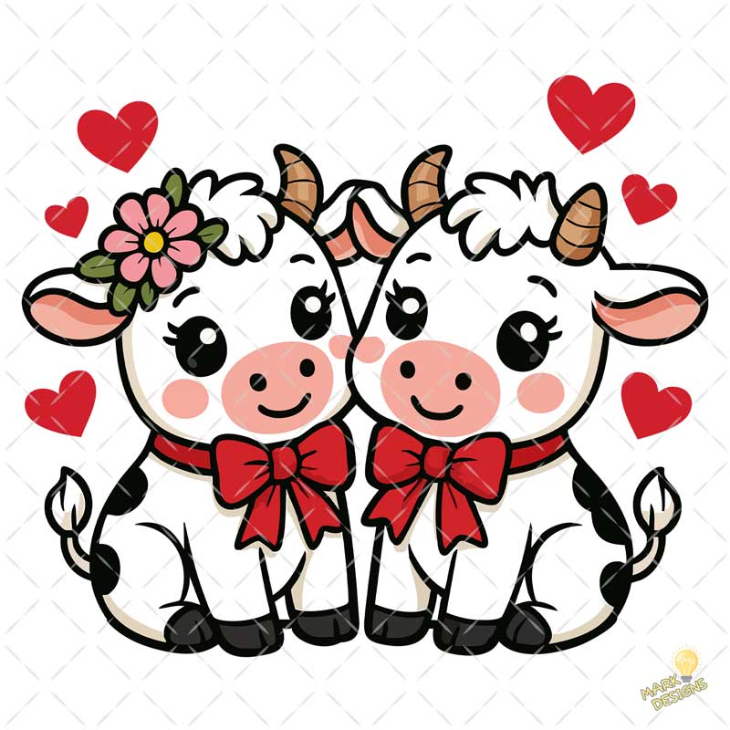 60-pareja-vaca-san-valentín-png Pareja vaca San Valentín PNG ai
