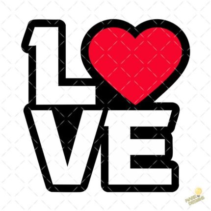 Love San Valentín PNG ai