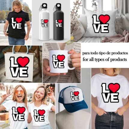 Love San Valentín PNG ai