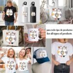 Gatos enamorados PNG ai