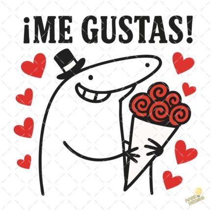 Flork me gustas PNG ai